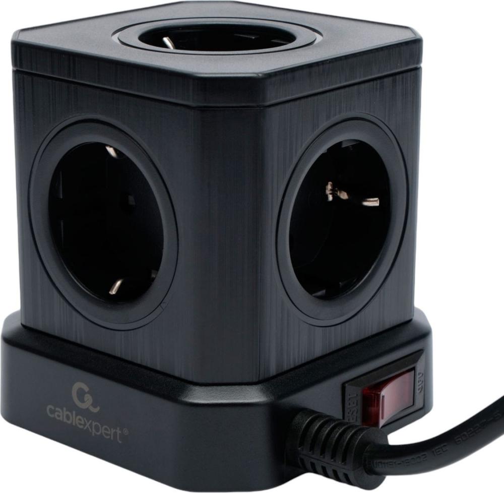 Сетевой фильтр Cablexpert TWR-5-U4-B-3