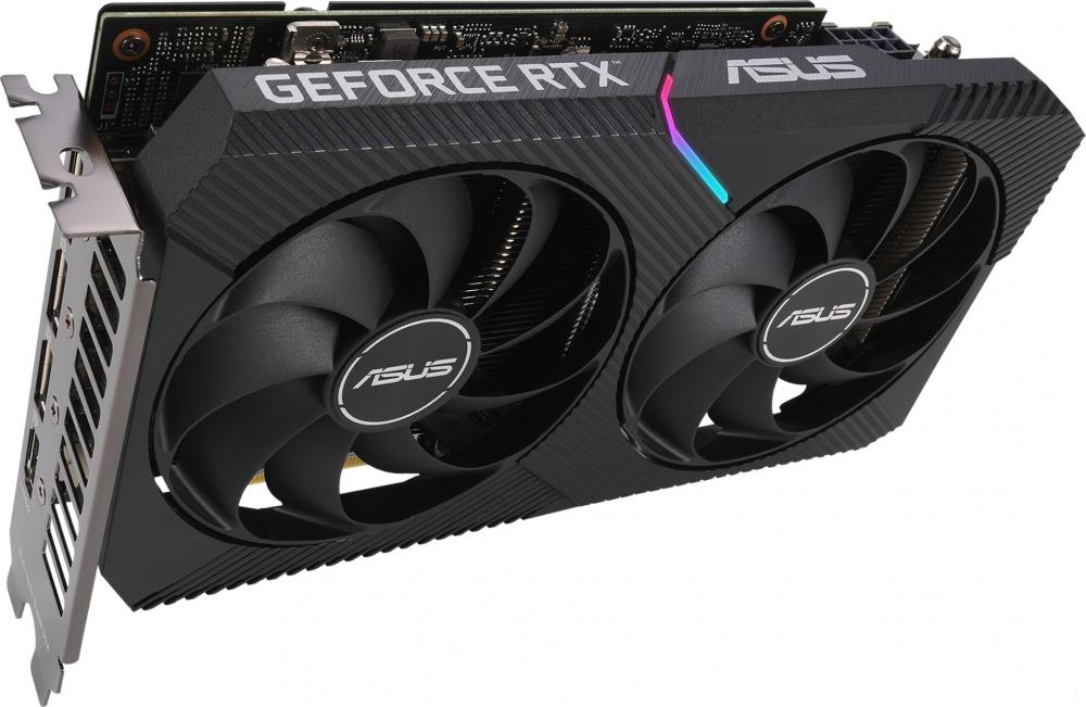Видеокарта ASUS Dual GeForce RTX 3060 V2 OC 12GB GDDR6 DUAL-RTX3060-O12G-V2