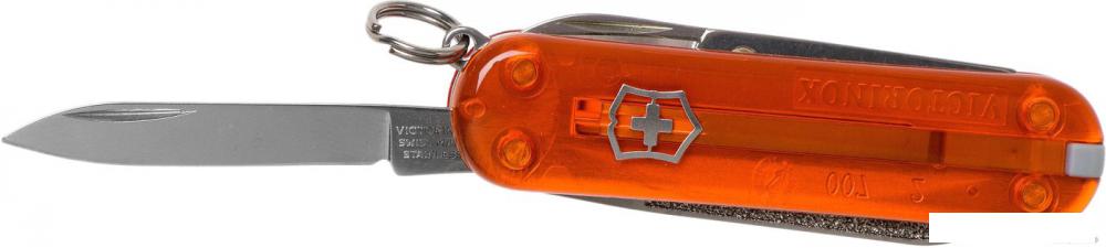 Мультитул Victorinox Classic SD Transparent (оранжевый)