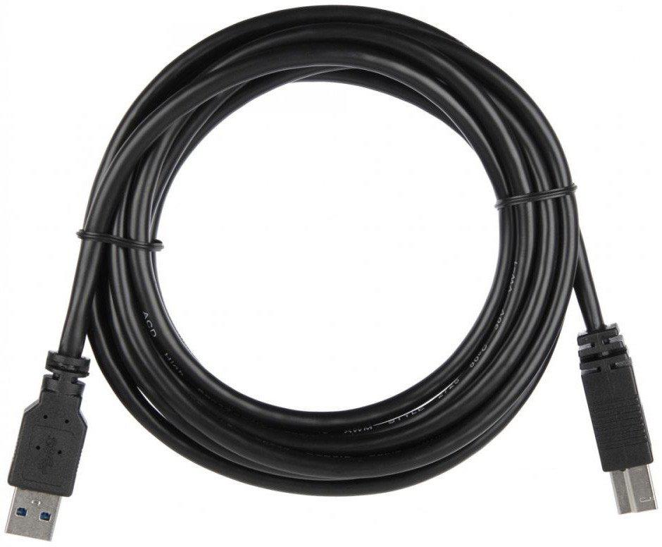 Адаптер ACD ACD-U3ABM-20L USB Type-A - USB Type-B (2 м, черный)