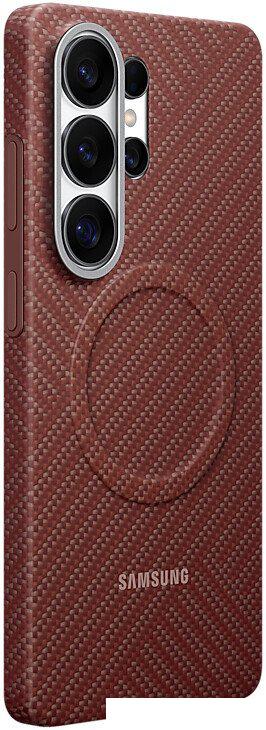 Чехол для телефона Samsung Carbon Magnet Case для Samsung Galaxy S26 Ultra (красный)