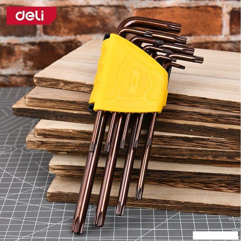 Набор ключей Deli DL230707G (9 предметов)