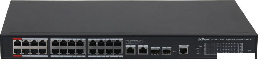 Управляемый коммутатор 2-го уровня Dahua S4228-24GT-240