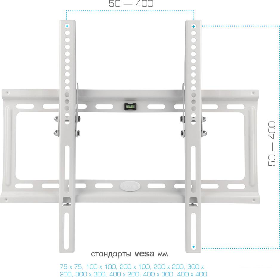 Кронштейн для телевизора Kromax IDEAL-4 (белый)