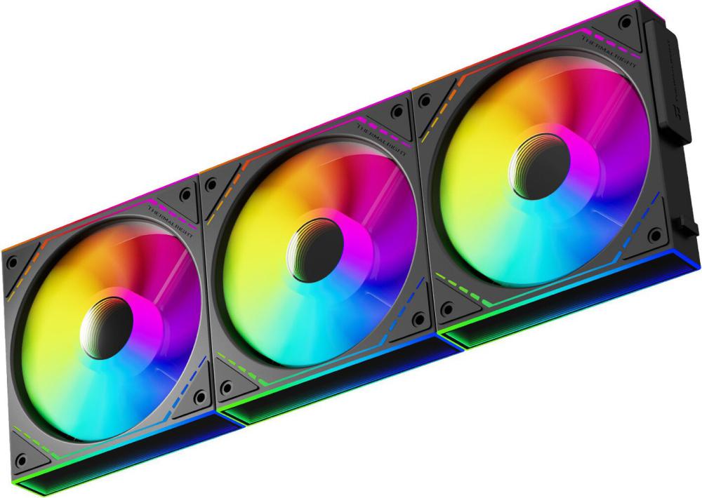 Комплект вентиляторов для корпуса Thermalright TL-M12QR-S X3 (черный)