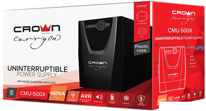 Источник бесперебойного питания CrownMicro CMU-500X