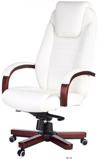 Офисное кресло Бюрократ T-9923WALNUT/IVORY (слоновая кость)