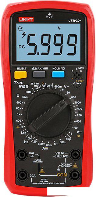 Мультиметр UNI-T UT890D+