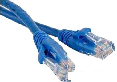 Кабель Lanmaster UTP Cat 5e 2м (синий) [ LAN-PC45/U5E-2.0-BL]