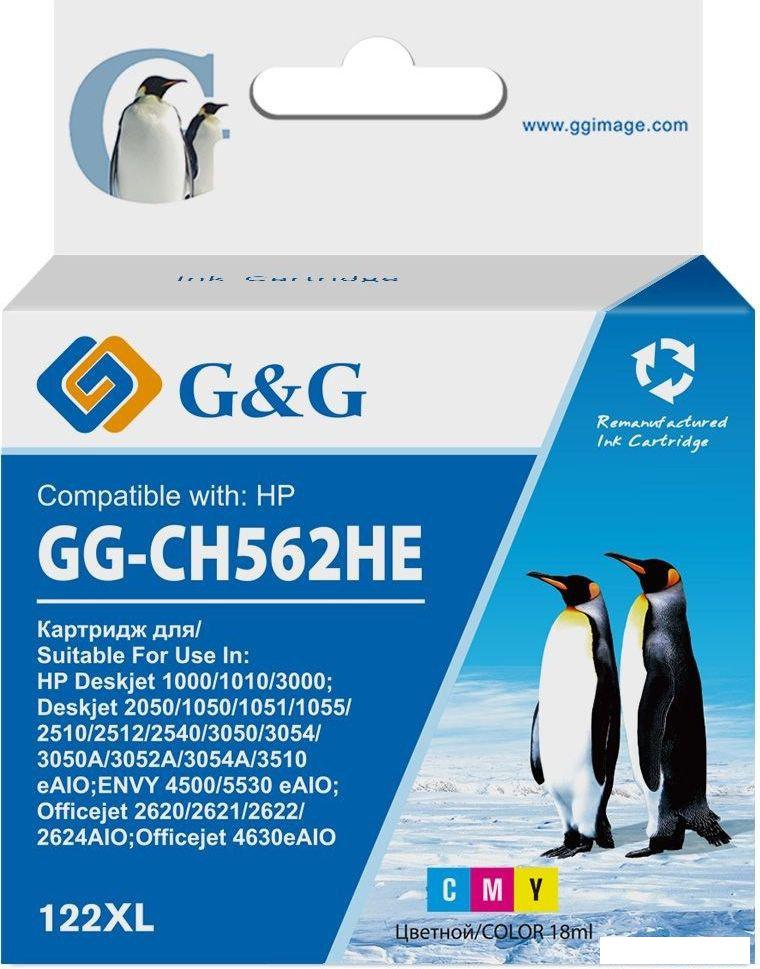 Картридж G&amp;G GG-CH562HE (аналог HP CH562HE)