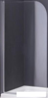 Стеклянная шторка для ванны Saniteco SN-21 140x80 (прозрачное стекло)