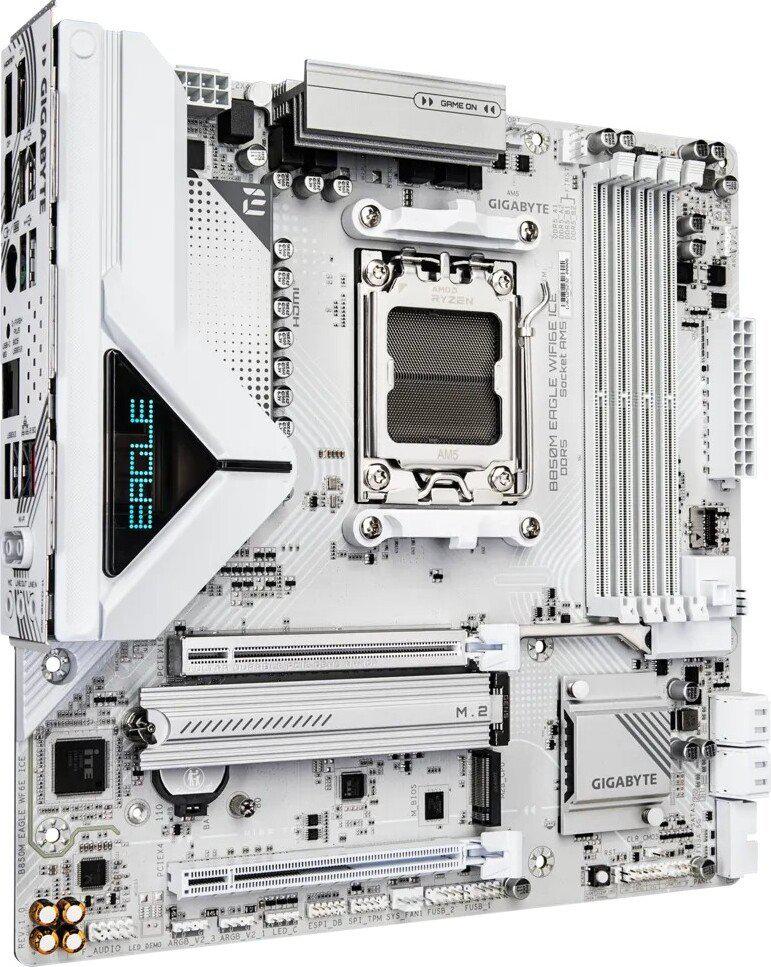 Материнская плата Gigabyte B850M Eagle WiFi6E Ice (rev. 1.0)