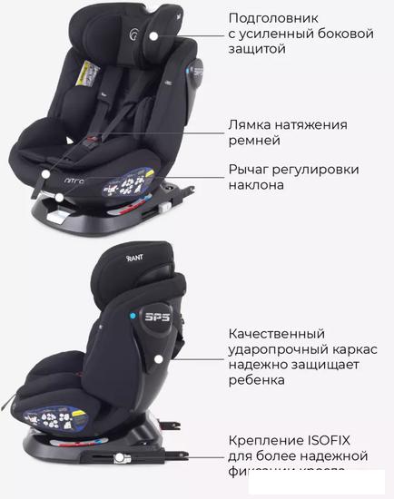 Детское автокресло Rant Nitro Isofix UB619 (черный)