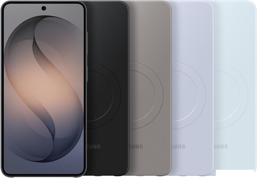 Чехол для телефона Samsung Slim Magnet Case для Samsung Galaxy S26 (светло-фиолетовый)