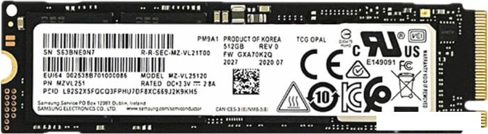 SSD Samsung PM9A1 2TB MZVL22T0HBLB-00B00