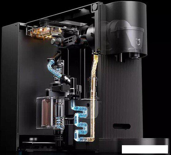 Капсульная кофеварка Xiaomi Mijia Capsule Coffee Machine S1 CMC001 (с переходником на евровилку)