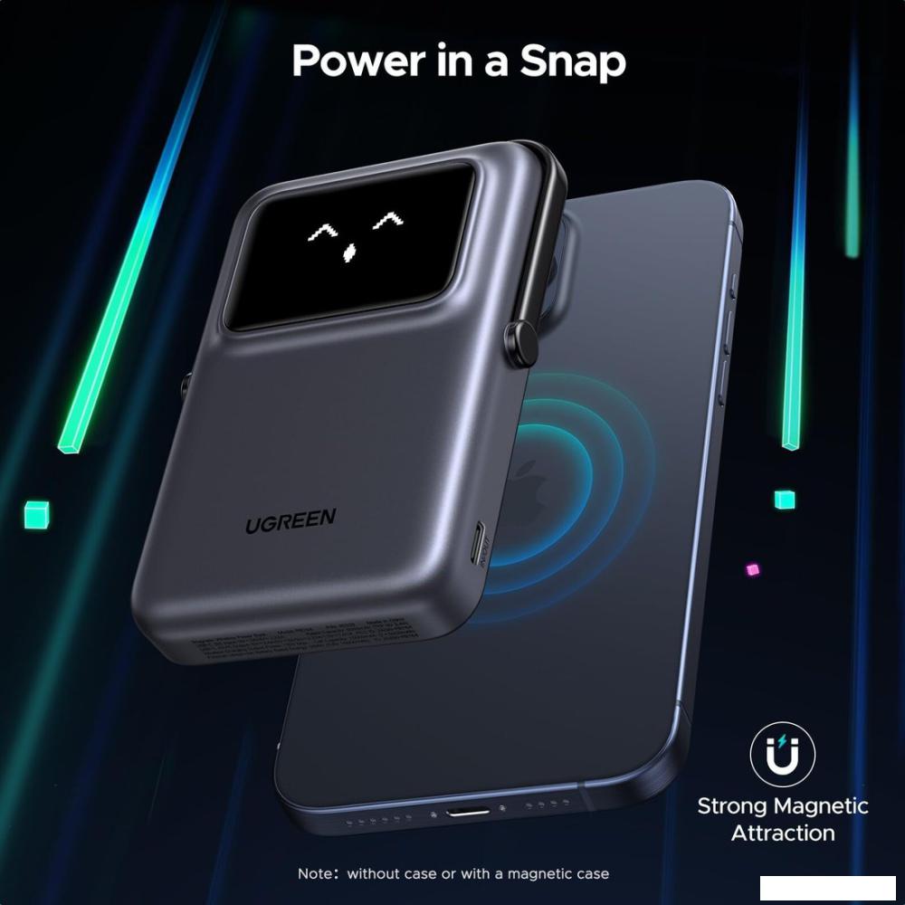 Внешний аккумулятор Ugreen PB764 10000mAh (серый)