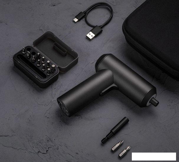 Электроотвертка Xiaomi Mi Cordless Screwdriver MJDDLSD001QW (с 1-им АКБ, кейс)