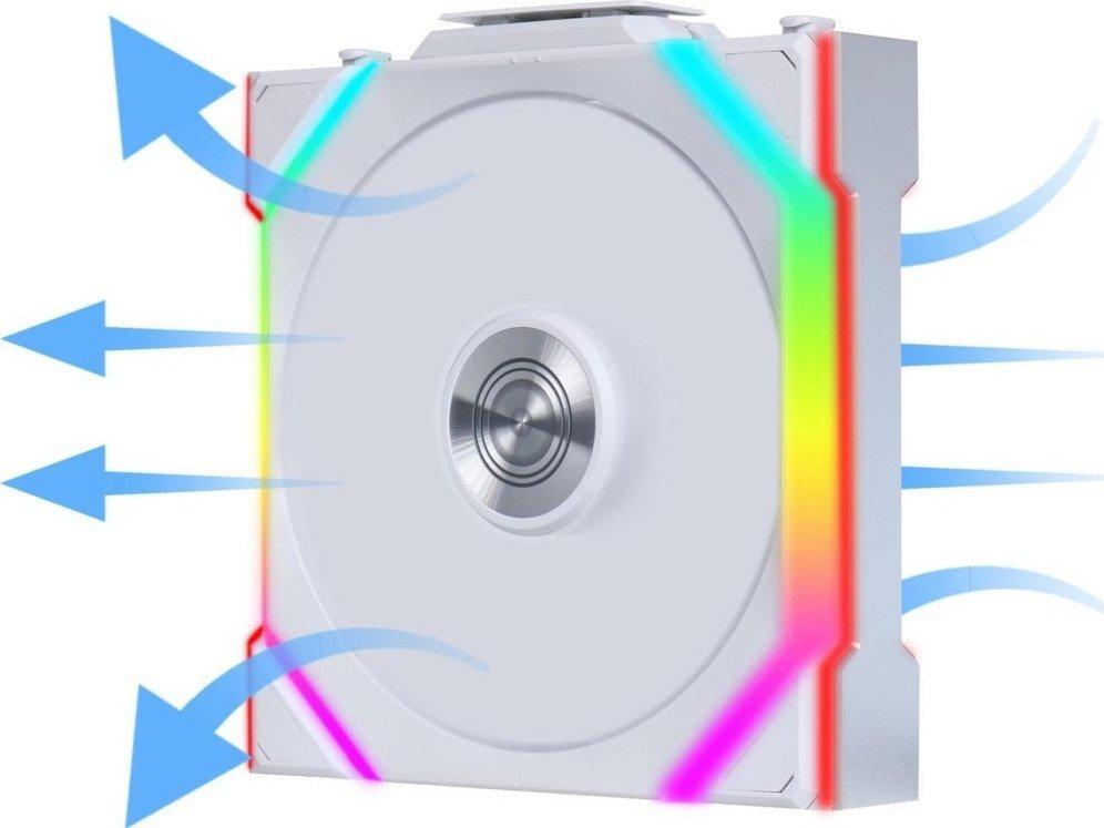 Вентилятор для корпуса Lian Li Uni Fan SL 120 Wireless Reverse G99.12RSL1W1W.R0
