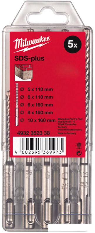 Набор буров Milwaukee 4932352338 (5 предметов)