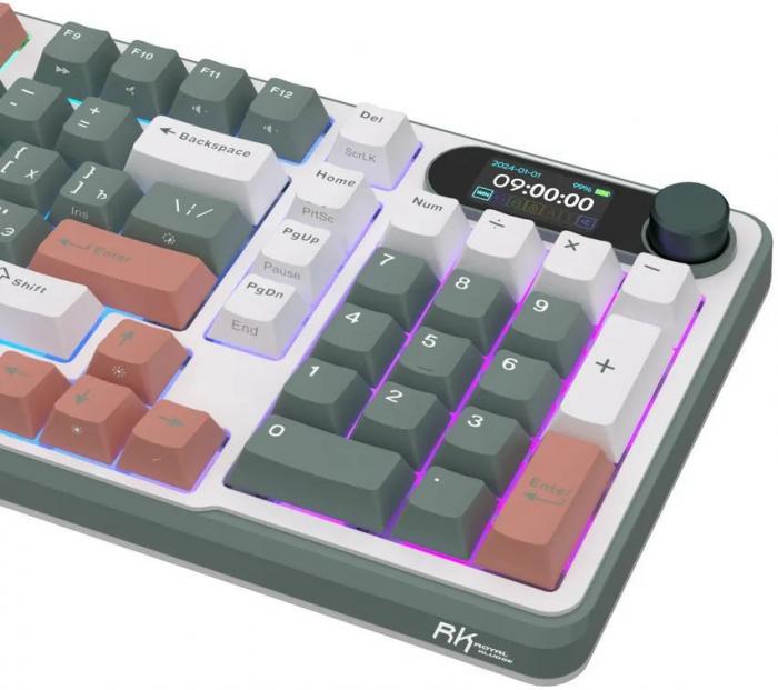 Клавиатура Royal Kludge RK-S98 RGB Camping (RK Brown)