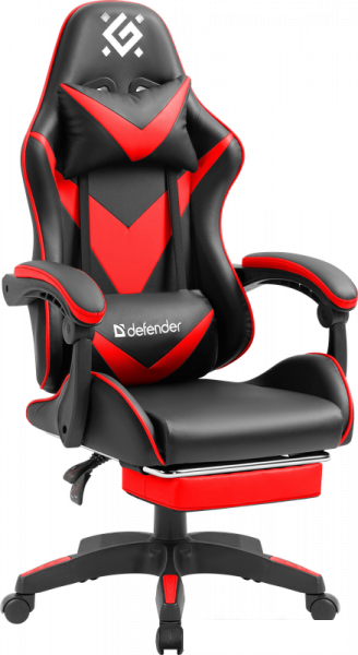 Игровое (геймерское) кресло Defender Minion (черный/красный)