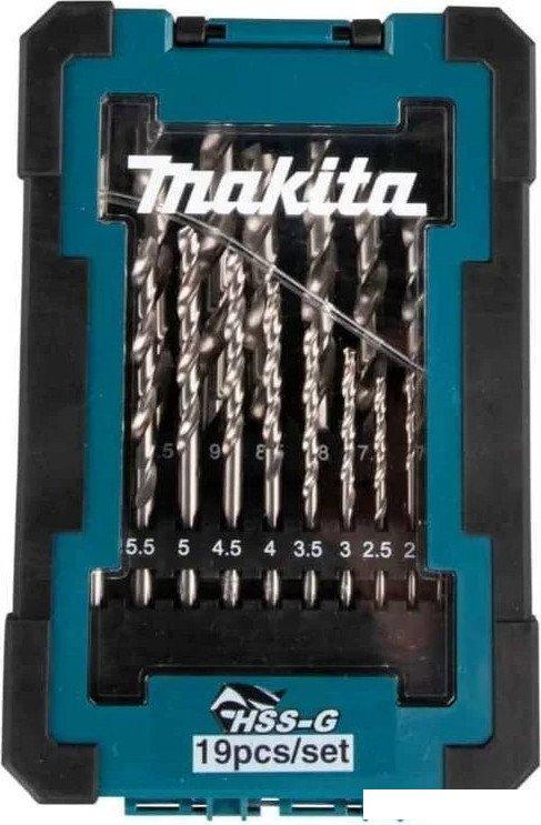 Набор сверл Makita D-78352 (19 предметов)