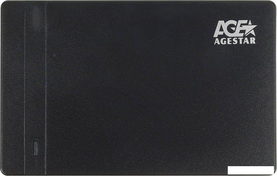 Бокс для накопителей 2.5" AgeStar 3UB2P3 (черный)