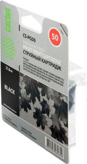 Картридж CACTUS CS-PG50 (аналог Canon PG-50 Black)