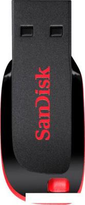 USB Flash SanDisk Cruzer Blade Black 128GB (SDCZ50-128G-B35)