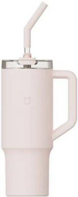 Термокружка Xiaomi Mijia Sippy Cup MJXGB01RM 1 л (розовый)