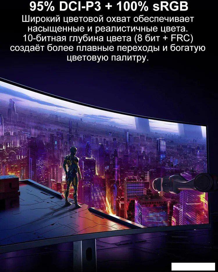 Игровой монитор Xiaomi Redmi Surface Display G34WQ 2026 C34WQDA-RG (китайская версия)