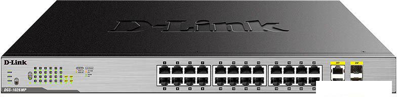Неуправляемый коммутатор D-Link DGS-1026MP/B2A