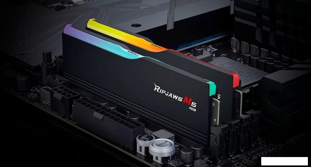 Оперативная память G.Skill Ripjaws M5 RGB 2x32ГБ DDR5 6000 МГц F5-6000J2836G32GX2-RM5RK