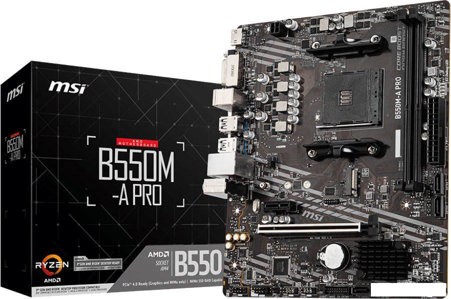 Материнская плата MSI B550M-A Pro