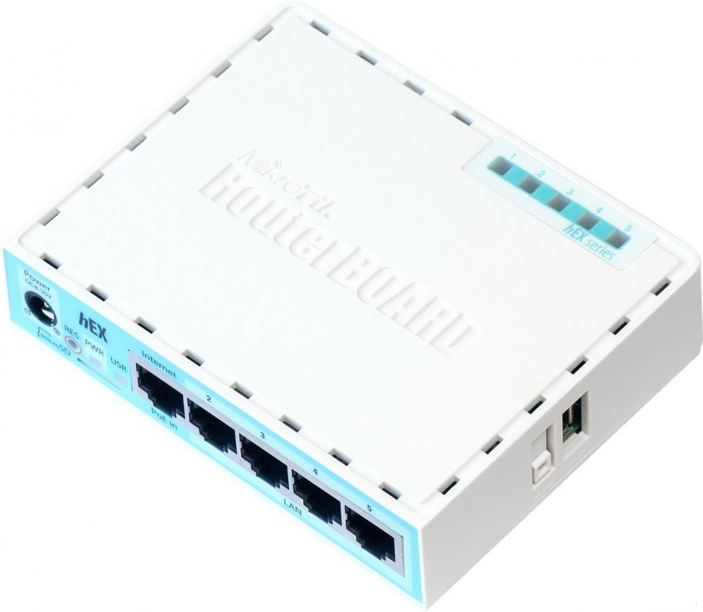 Маршрутизатор Mikrotik Hex [RB750Gr3]