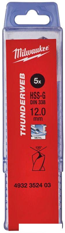 Набор сверл Milwaukee 4932352403 (5 предметов)