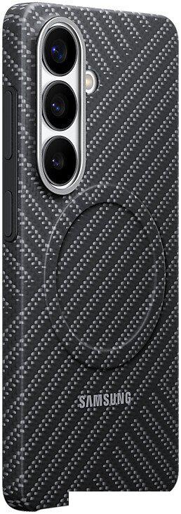 Чехол для телефона Samsung Carbon Magnet Case для Samsung Galaxy S26 (темно-серый)
