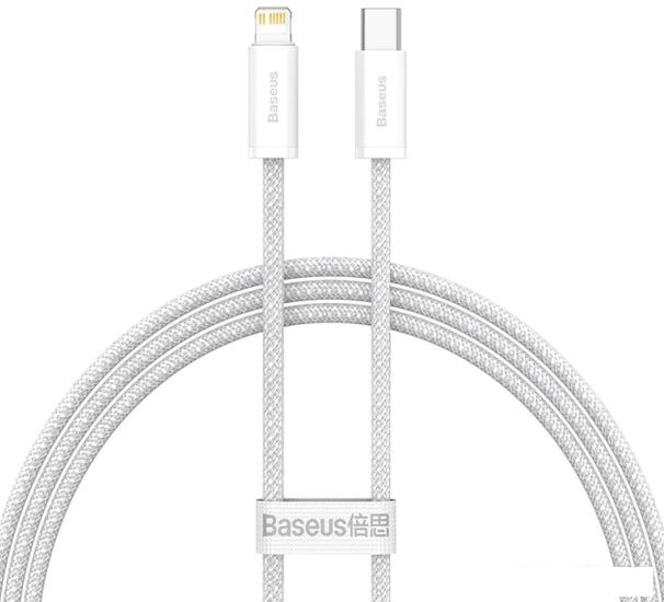 Кабель Baseus Lightning - USB Type-C CALD000102 (2 м, белый)
