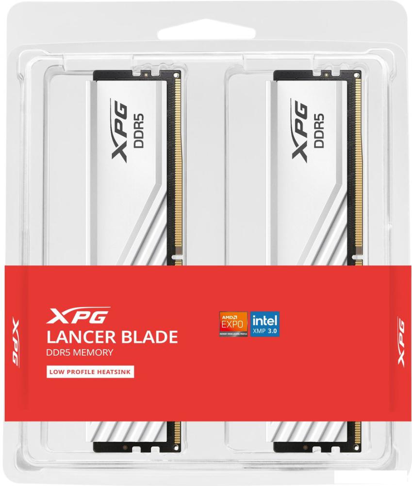 Оперативная память ADATA XPG Lancer Blade 2x32ГБ DDR5 6000 МГц AX5U6000C3032G-DTLABWH