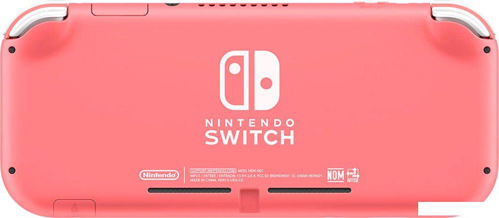 Игровая приставка Nintendo Switch Lite (розовый)