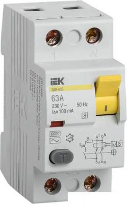 Устройство защитного отключения IEK ВД1-63 63А 100мА тип ACS 2п MDV12-2-063-100