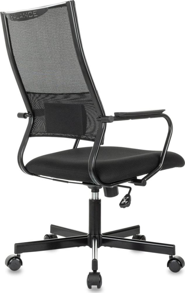 Офисное кресло Бюрократ CH Balance черный Elastic-102 TW-11 (сетка/ткань крестовина металл черный)