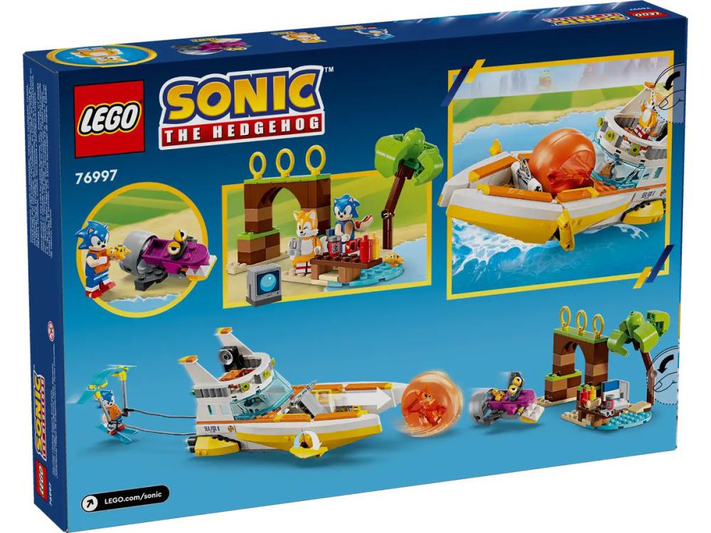 Конструктор LEGO Super Sonic Приключения на лодке Тейлза 76997