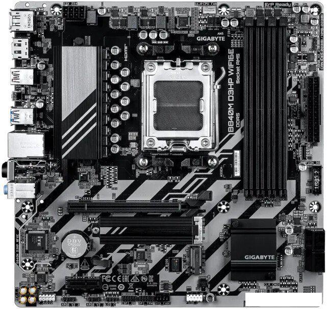 Материнская плата Gigabyte B840M D3HP WiFi6E