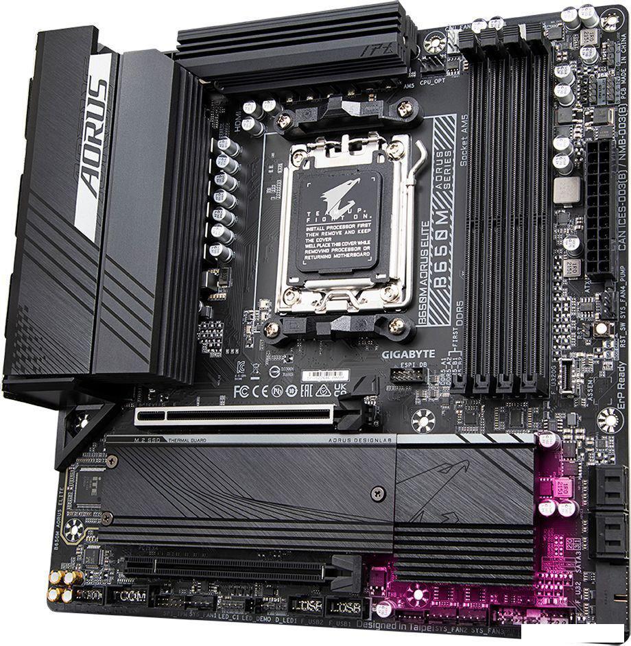 Материнская плата Gigabyte B650M Aorus Elite (rev. 1.0)