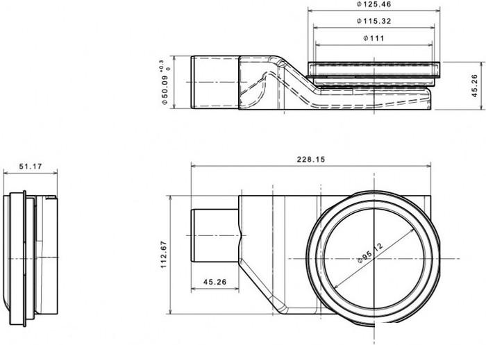 Трап/канал Pestan Bettoserb Frameless 950 13701234-NEW (328844)