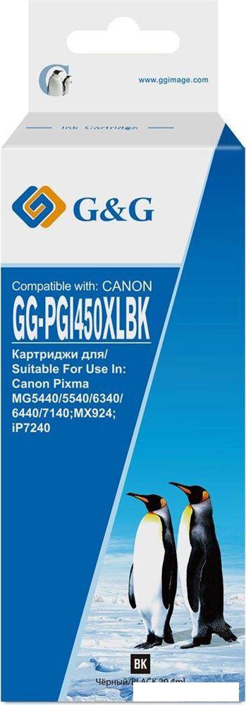 Картридж G&amp;G GG-PGI450XLBK (аналог Canon PGI450XLBK)