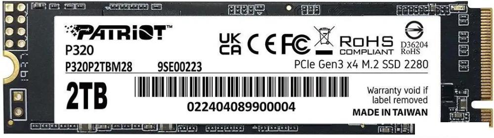 SSD Patriot P320 2TB P320P2TBM28