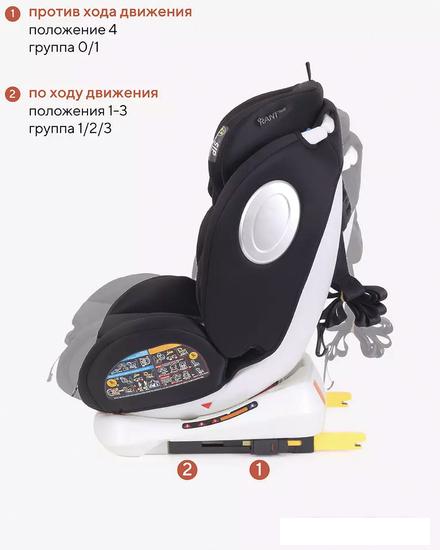 Детское автокресло Rant Basic Twist Isofix YC06 (черный)